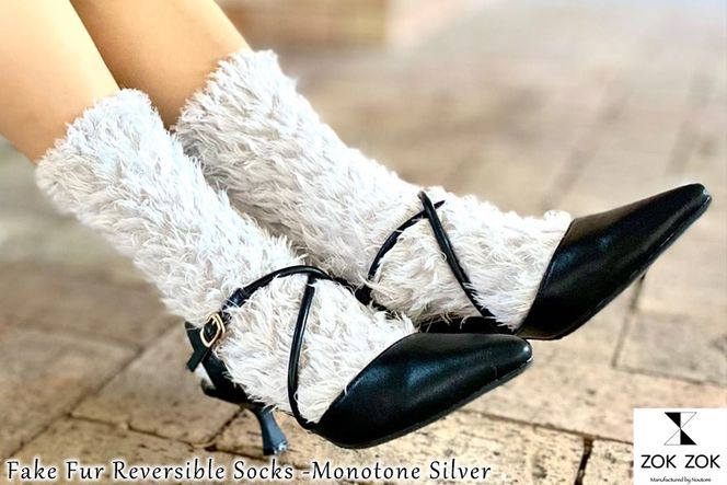 上質感を足にまとうラグジュアリーソックス ZOKZOK 3足セット (シルバー系) /// 靴下 くつした くつ下 ソックス 足元 ラグジュアリー 婦人 レディース 女性  セット 母の日 ファッション おしゃれ 日本製 奈良県 広陵町