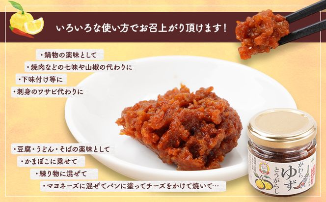 大河原町観光物産協会 特産品Eセット 加工食品 調味料 梅シロップ ゆずぽん酢しょうゆ ゆずとうがらし 調味料セット 詰め合わせ 