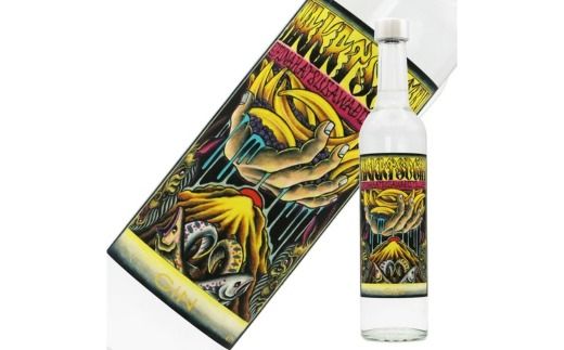 中津ジン 知多バナナ 500ml 1本 | 酒 お酒 バナナ酒 スピリッツ クラフトジン 蒸留酒 国産 カクテル バナナ ソーダ割り NAKATSU GIN アルコール ロック ソーダ ジントニック ギフト お試し 晩酌 愛知県 美浜町 ※2026年5月上旬～9月下旬頃に順次発送予定