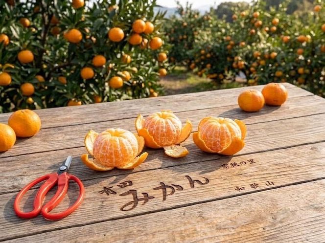 ［ご家庭用・サイズＳ］和歌山有田産！早生みかん≪10kg≫［予約販売］［数量限定］まる隆果樹園 	CS031