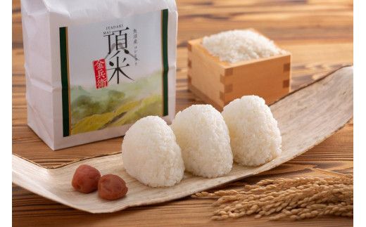 ６カ月定期便【特別栽培米】頂米金兵衛 魚沼産従来コシヒカリ（精米）5kg お米 コメ 