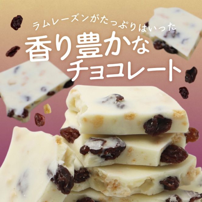 割れチョコ 妖艶なラムレーズン450g fktr0006