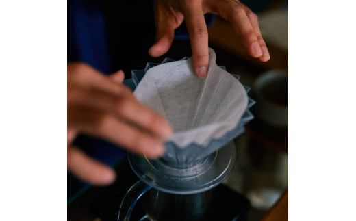 土佐和紙コーヒーフィルター 瑠璃紺 Rurikon 10枚入り 1～4杯分用 珈琲 coffee コーヒードリッパー ペーパー 円錐 再利用 キャンプ アウトドア おしゃれ【株式会社イノウエ】 [BQCP001]