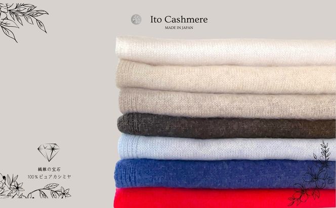 G3596 100％ピュアカシミヤ・マフラー レッド フリンジ無し【高級 カシミア おしゃれ ファッション 防寒 かしみあ】