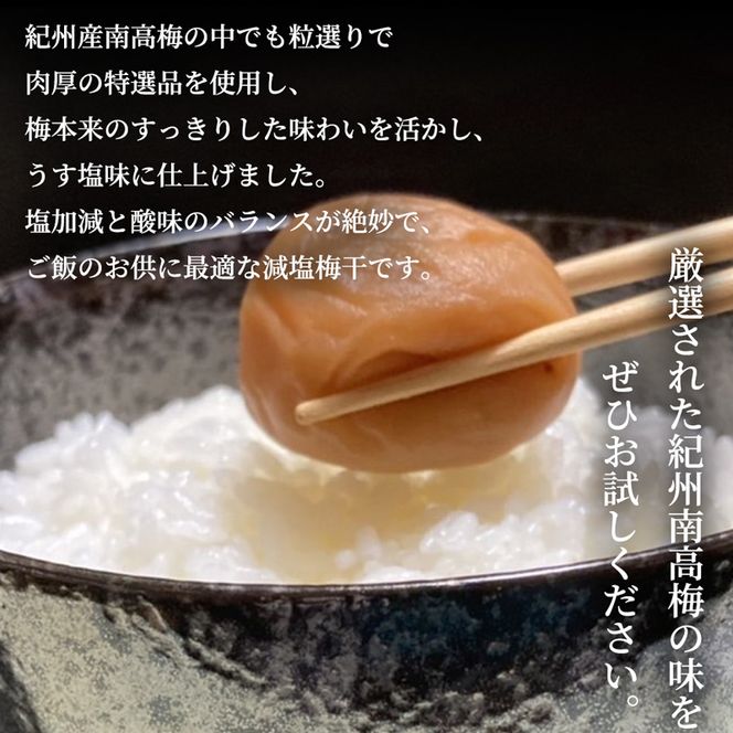 SF2004_特選紀州南高梅「白梅の里」うす塩味　600ｇ