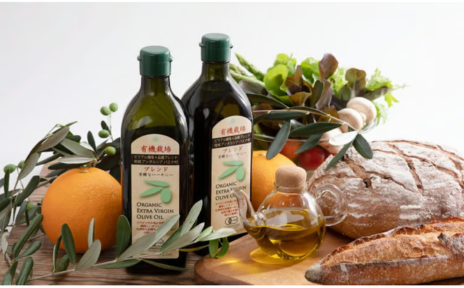 オリーブオイル 有機栽培 エキストラバージン オリーブ オイル 180g 3本 セット オーガニック 調味料 油 オリーブ油 食用油 ギフト [№5735-0577]