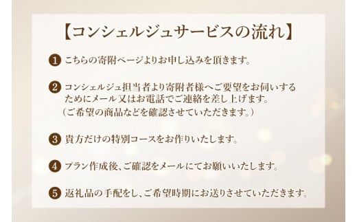 【提案型】コンシェルジュコース（60万円）(BM104)