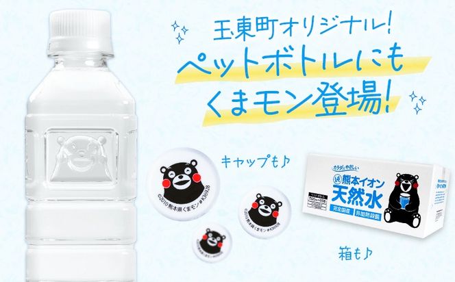 熊本イオン純天然水 ラベルレス 500ml×45本 お試し 《30日以内に出荷予定(土日祝除く)》 水 飲料水 ナチュラルミネラルウォーター 熊本県 玉名郡 玉東町 完全国産 天然水 くまモン パッケージ---gkt_gfrst_30d_r7_6000_45p---