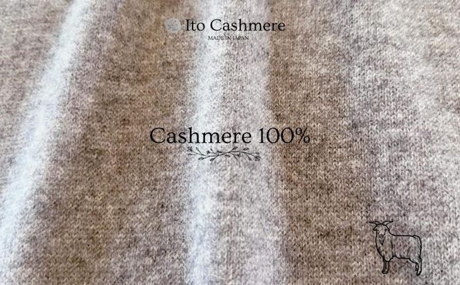 G3594 100％ピュアカシミヤ・マフラー ミッドグレー フリンジ無し【高級 カシミア おしゃれ ファッション 防寒 かしみあ】