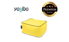 Yogibo Zoola Ottoman Premium（ヨギボー ズーラ オットマン プレミアム）＜ライムライト＞【ビーズクッション ビーズ 座椅子 椅子 クッション ビーズソファー ビーズソファ 新生活 プレゼント インテリア 家具 ベッド ゲーム】-[G792-6]