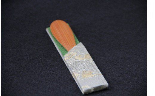 〈めざましテレビで紹介されました！〉匠の耳かき（しずくデザイン1　専用ケース・桐箱付）　ハンズマインド賞受賞　H013-048