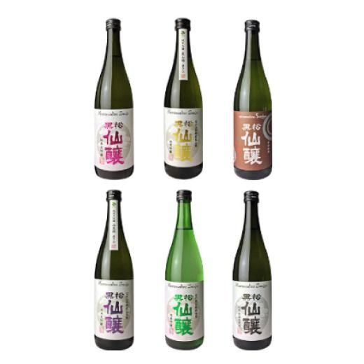 黒松仙醸 長野県酒造好適米 飲み比べ720ml×6本セット | 純米吟醸 純米大吟醸 飲み比べ セット 酒造好適米 伊那市 長野県 信州 【044-13】
