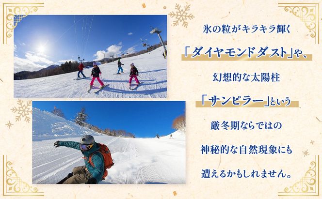 富良野スキー場　シーズン リフト1日券（1枚）(チケット スキー ボード スノーボード 体験 入場 券 旅行 トラベル リゾート 自然 アウトドア 北海道 富良野市 ふらの)