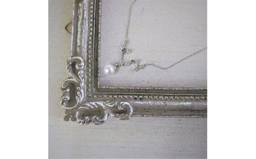 50-42伊勢志摩あこや本真珠ネックレス・星座(しし座)