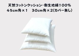 寝室やリビングをおしゃれに飾るベッドクッション（無地、カバーなし）【CW123U】