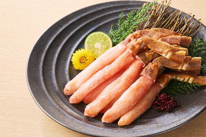 【E-113】生ズワイ棒ポーション 1kg(500g×2袋)＜2026年11月から発送開始分先行予約＞