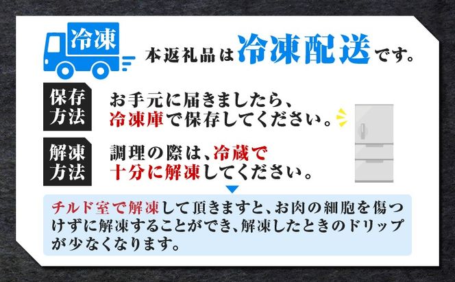 （D-3501）鹿児島黒牛ウデスライスセット 計900g　K127-009
