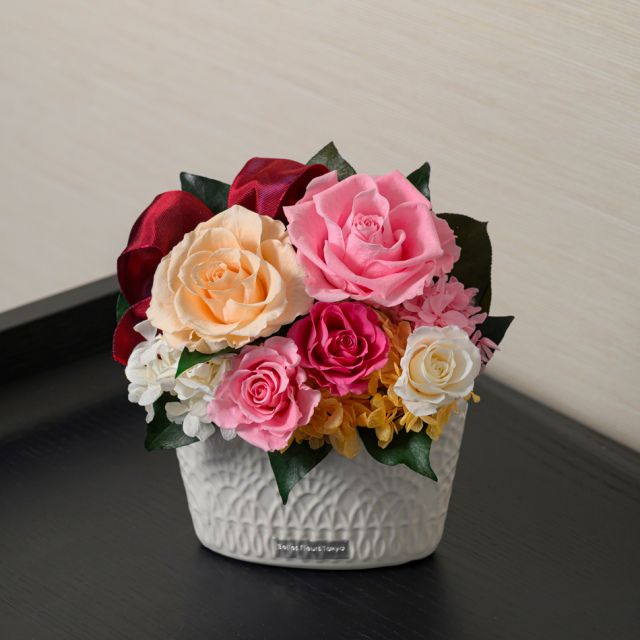 キャンティ 花 お花 プリザーブドフラワー ギフト プレゼント お祝い 誕生日 お供え アレンジ インテリア 東京都 墨田区