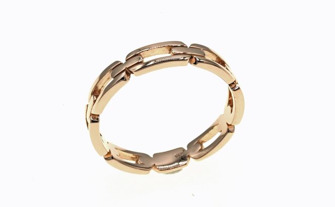 K18YG  地金  デザインリング  R3768-PＹ【サイズ：10号～20号（0.5刻み可）】　イエローゴールド ジュエリー リング 指輪 プレゼント ギフト 贈り物