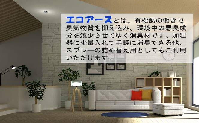 消臭スプレー エコアースボトルタイプ 1000ml 1L 消臭剤