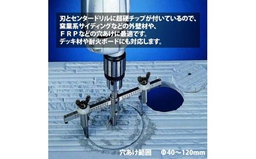 【神沢鉄工】自由錐Ｗ-ＳＦ 硬質建材用 K-117
