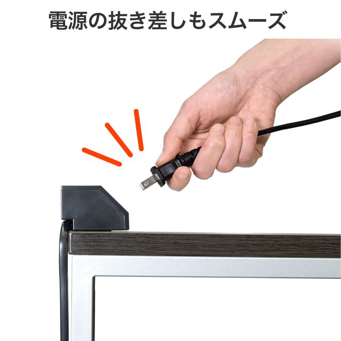 デスクＵＳＢタップ　ＰＤ２０Ｗ　WLS-DS4222SUC(BK) 272183_AZ196