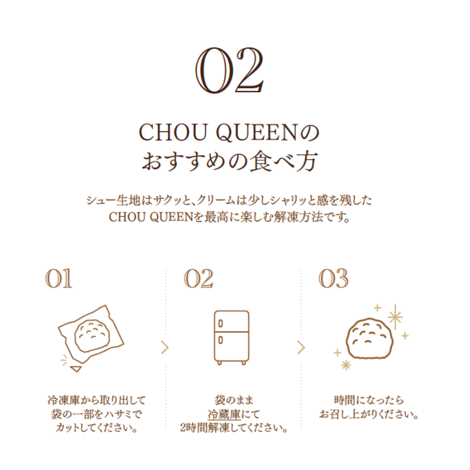 【冷凍】シュークイーン 7個　地元で大人気の シュークリーム をいつでも食べられるよう改良 注文後製造 お菓子 個包装 スイーツ 洋菓子 小分け お取り寄せ ギフト 贈答 お中元 お歳暮 冷凍 送料無料 秋田県 にかほ市 【小池菓子舗】