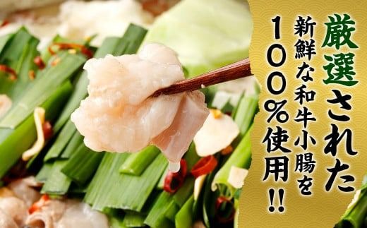 【2026年1月より順次発送予定】 特選 もつ鍋 セット 10～12人前 醤油スープ モツ もつ 小腸 醤油 ちゃんぽん麺
