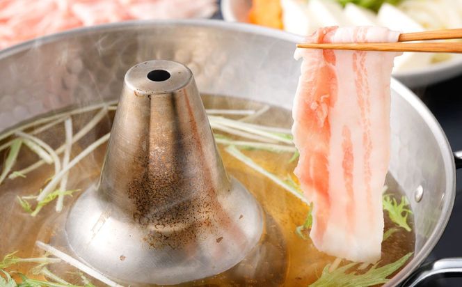 新潟県村上市産「岩船豚」　豚バラ肉スライス　600g（300g×2パック）1101002