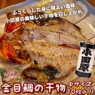 104-3105 金目鯛の干物 中サイズ 10枚セット