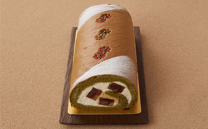 九谷ロール お菓子 洋菓子 スイーツ ロールケーキ 和スイーツ 栗 水ようかん カスタード 抹茶 おやつ 食後 お茶菓子 ティータイム 甘いもの 生菓子 和風 抹茶生地 