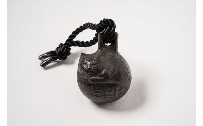 小田原｜伝統の鋳物｜まよけ猫鈴｜金・黒・緑青 3色セット｜柏木家 142069_CV031