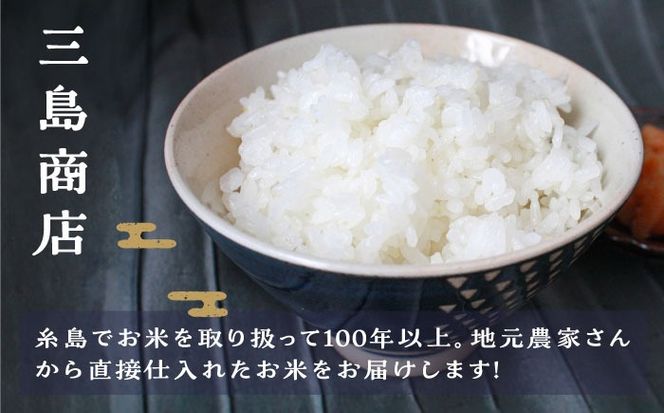 【全6回定期便】糸島産 夢つくし 5kg × 6回 糸島市 / 三島商店 [AIM006] 米 お米 ご飯 白米 夢つくし ゆめつくし 九州 福岡