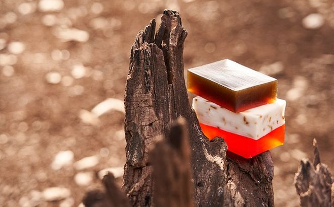 精油が香るバスセット　LEAF&BOTANICS（グレープフルーツ） FAJ012