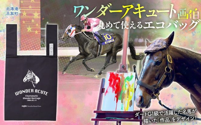 【ワンダーアキュート】丸めて使えるエコバッグ BRTV204