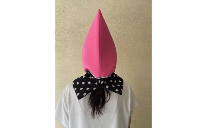 防災頭巾　子ども用 ＜カラー：ピンク色＞【避難グッズ グッズ 防災用品 避難用品 地震 火事 火災 保護 災害 地震対策 防災対策】 272230_AN002VC01