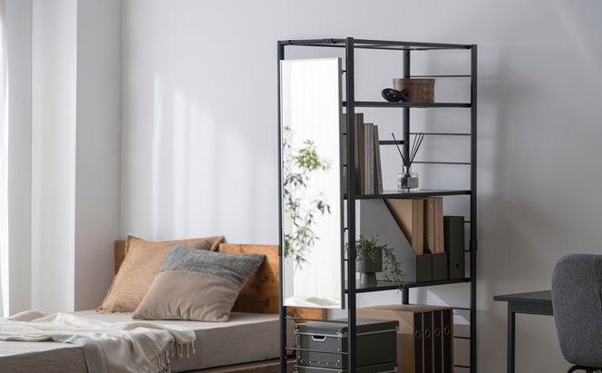 軽くて割れないフィルムミラー マグネットタイプ KWM-28090M 鏡 割れない 貼る マグネット 全身 姿見 割れない鏡 おしゃれ ミラー 全身鏡 軽量 スリム 薄型 ダンス 賃貸 アイリスオーヤマ フィルムミラー 防災 地震 対策ロッカー 玄関 かがみ