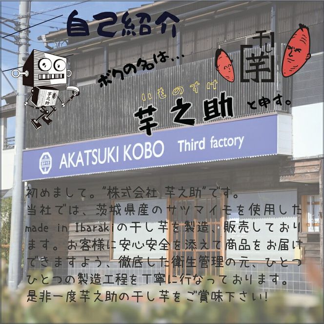 169-36-010　茨城県産さつまいも使用　芋之助の紅はるか皮付きスティックセット（皮付き90ｇ×10袋）【 さつまいも 茨城県 日立市 】