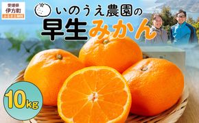 【先行予約】いのうえ農園の早生みかん 10kg ※離島への配送不可（2026年11月中旬より順次発送） IKTAI010