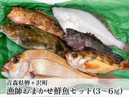 漁師おまかせ鮮魚セット(3～6尾)※北海道・東北・関東限定 魚介類 新鮮 