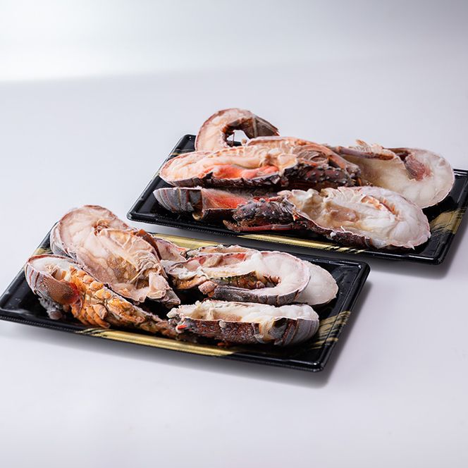 地元産 冷凍伊勢海老カット(サイズ不揃い）約1kg◇｜えび エビ 魚介 海鮮 海産物 和歌山 伊勢海老 伊勢エビ イセエビ 高級 カット 鍋 味噌汁 瞬間冷凍 国産 産地直送 美浜町