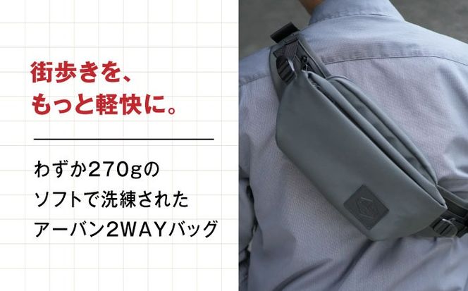 TSUNAGU BAG RUNNER city ウエストバッグ（TSB19） 糸島市 / SIMCLEAR シムクリア かばん[AKP009] ウエストバッグ ウエストポーチ ショルダーバッグ 鞄 シムクリア カジュアル