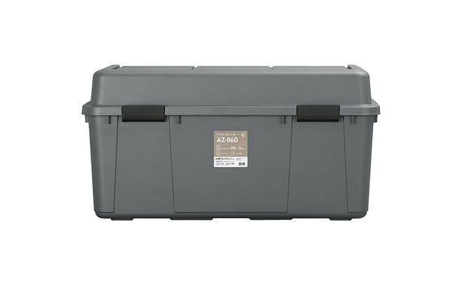 収納 ワイドストッカー 92L 5個セット AZ-860 グレー アウトドア ガーデニング ガーデニング用品 コンテナ 収納に便利 多目的収納 アイリスオーヤマ 屋外収納 