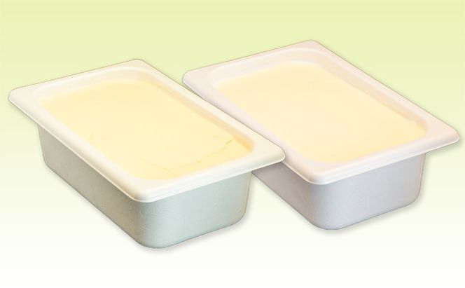 こだわりの北海道アイス 業務用セット〈ナイアガラ＆ミルク〉2L×各1個  スイーツ デザート 冷たい 砂糖不使用 無香料 無着色料 乳化剤不使用 GI値が上がりにくい 白ぶどう 甘さ控えめ さっぱり [株式会社 自然農園]