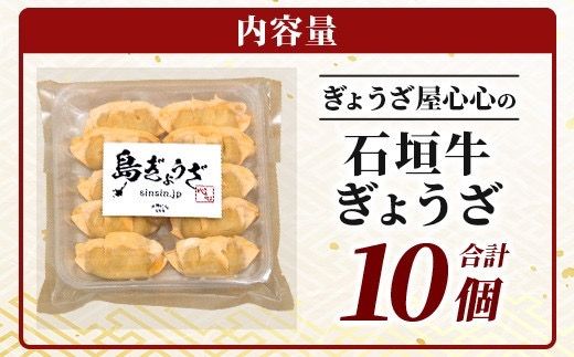 ≪餃子≫ 石垣牛 ぎょうざ 10個【 石垣牛 ぎょうざ 餃子 焼き餃子 水餃子 焼餃子 石垣牛 沖縄県 石垣市 】GS-1