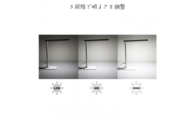 ＬＥＤデスクライト２ＷＡＹ　AS-LED14(W) 272183_AZ230