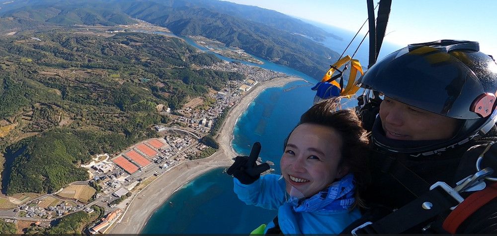 和歌山県南紀白浜 体験スカイダイビング ※注意事項を必ずご確認のうえ、お申し込みください※ 304018_ER01