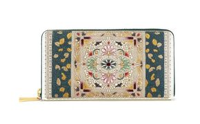 長財布 大容量 ぐるっとファスナーの長財布 黄金のタピ 文庫屋大関 通帳が入る 財布 レディース ラウンドファスナー レザー 本革 革 文庫革 レディース財布 お財布 通帳 通帳入れ 通帳ケース 日本製 東京 墨田区