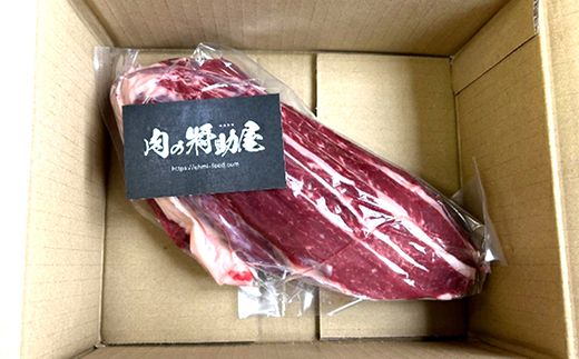 【1週間以内発送】A5等級未経産雌牛　近江牛スネ肉ブロック　1kg　煮込み用ブロック【FO35W】