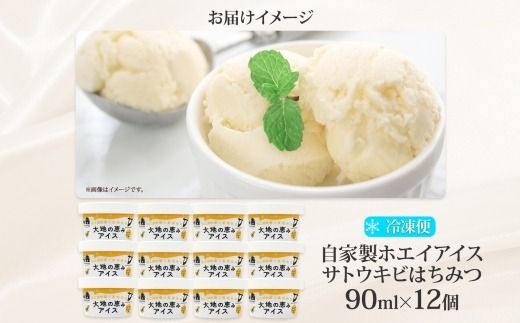 3452. 牧之瀬牧場 自家製ホエイアイス  蜂蜜サトウキビ 12個 アイス 氷菓子 ひんやり アイスクリーム ホエイ 自家製アイス 自家製 さとうきび きび糖 キビ糖 はちみつ 蜂蜜 濃厚 冷凍 スイーツ デザート お取り寄せ 送料無料 北海道 弟子屈町